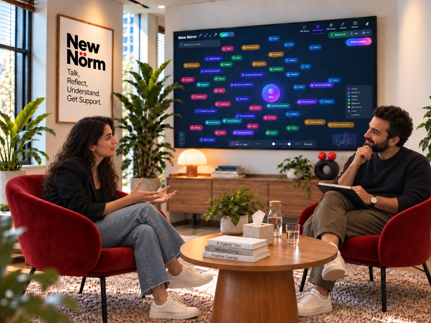 The Mind Graph screen inside the New Nörm Centre
